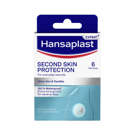 Hansaplast Segunda Piel Protección 7,3cmx3,6cm 6 unidades
