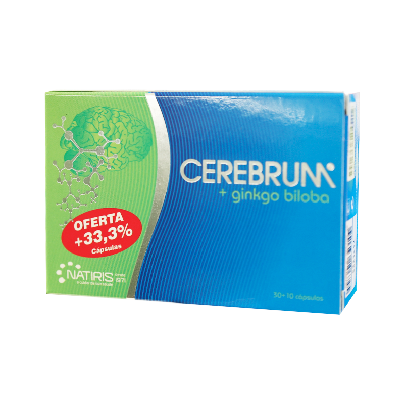 Cerebrum Ginkgo Biloba 30+10 gélules