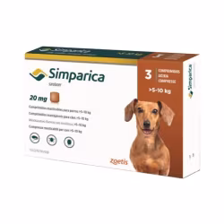 Simparica 20mg 5kg - 10kg 3 tablets