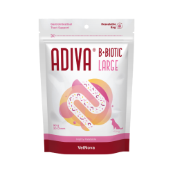 Adiva B+Biotic Large 30 comprimidos mastigáveis