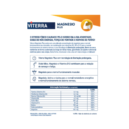 Viterra Magnesium Plus 42 comprimidos Viterra Magnesium Plus 42 comprimidos