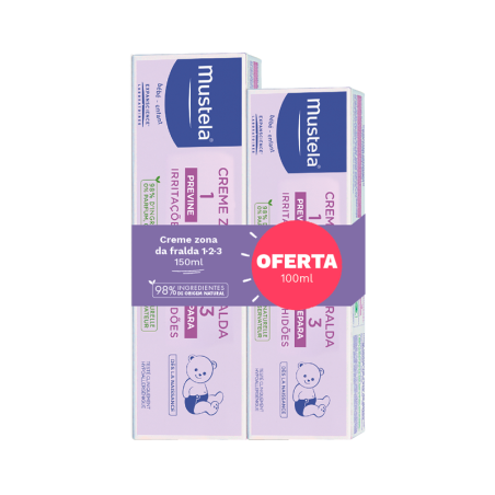 Mustela Crème pour Couches 1-2-3 150ml + 100ml