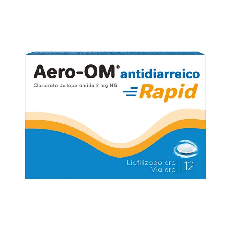 Aero-OM Antidiarreico Rapid 12 unidades