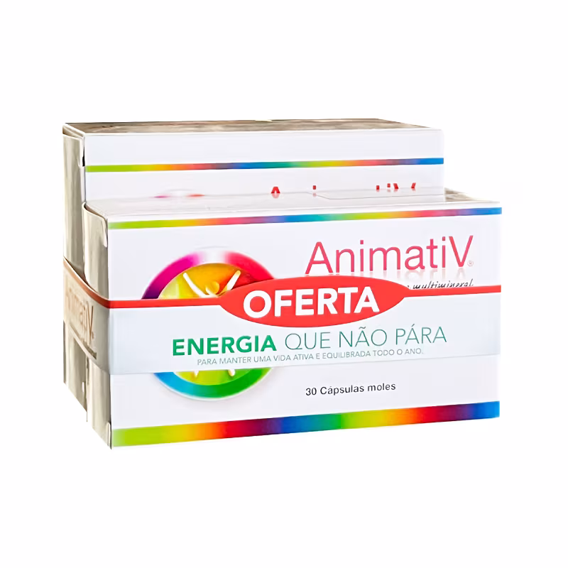 AnimatiV 60+30 capsules molles