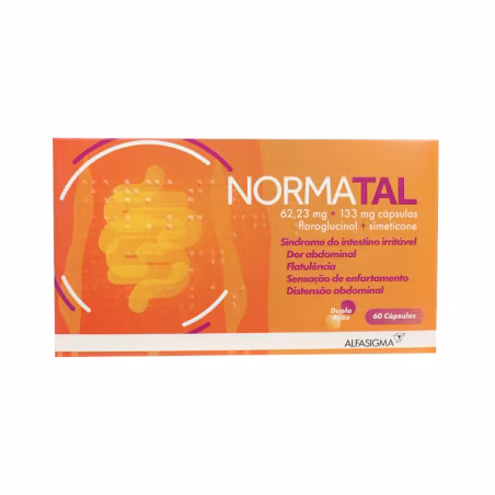 Normatal 62.23mg+133mg 60 gélules