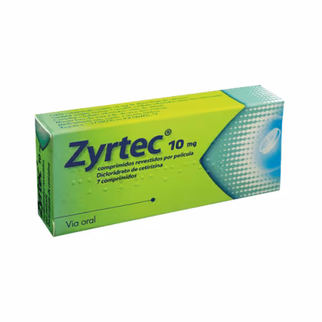 Zyrtec 10mg 7 comprimés