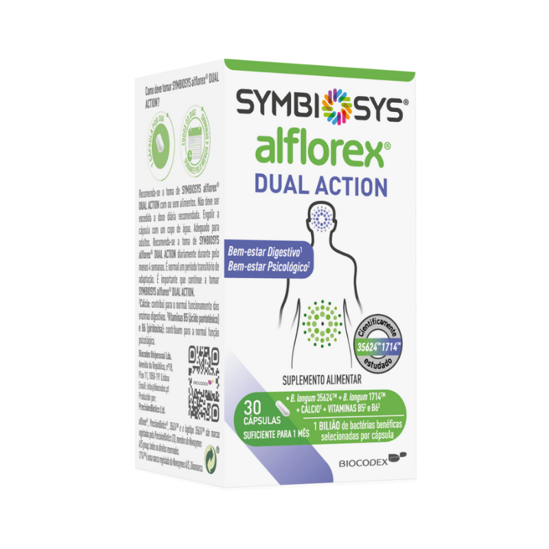 Symbiosys Alflorex Doble Acción 30 cápsulas
