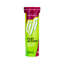Lift Fast Acting Raspberry 10 chewable tablets