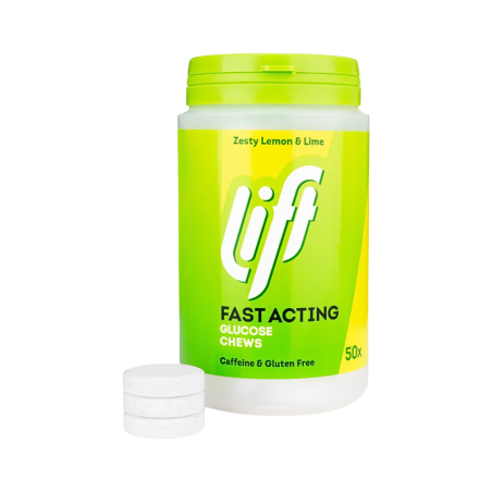 Lift Fast Acting Lime Lemon 50 Chewable Tablets