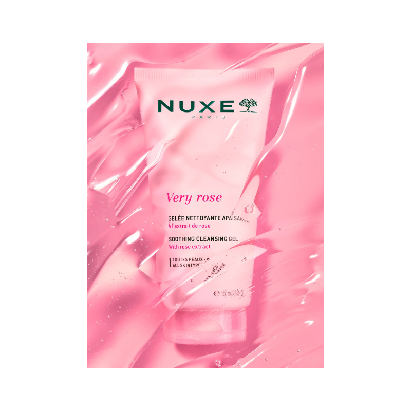 Nuxe Very Rose Gel de Limpeza Calmante 150ml