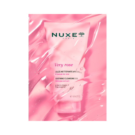 Nuxe Very Rose Gelée Nettoyante Apaisante 150ml