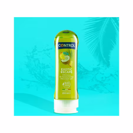 Control Gel de Masaje 2 en 1 Exotic Escape 200ml