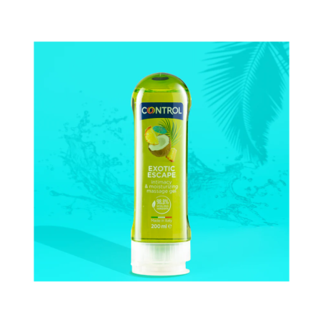 Control Gel Massagem 2 em 1 Exotic Escape 200ml