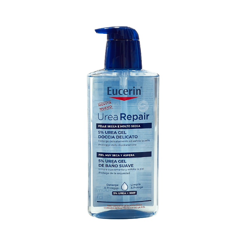 Eucerin Urea Repair Gel de Banho Suave 5% Ureia 400ml