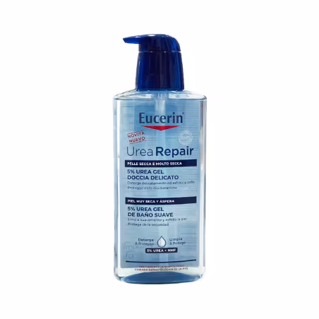 Eucerin Urea Repair Gel de Baño Suave 5% Urea 400ml