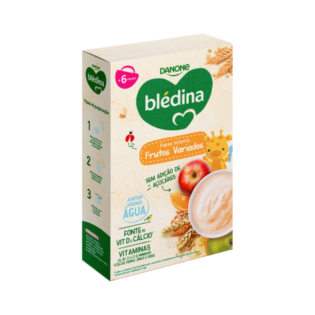 Blédina Bouillie Lactée pour Bébé Fruits Variés 200g