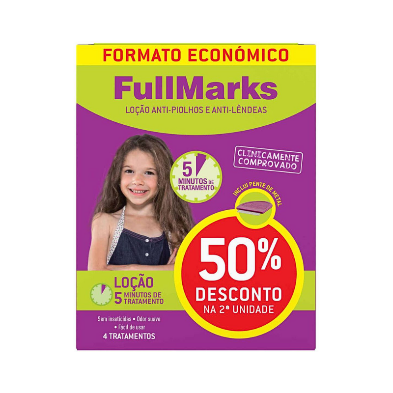 Fullmarks Loção Tratamento 2x100ml