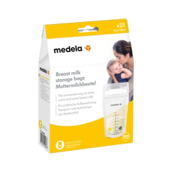 Medela Bolsas de Almacenamiento de Leche Materna 25 unidades