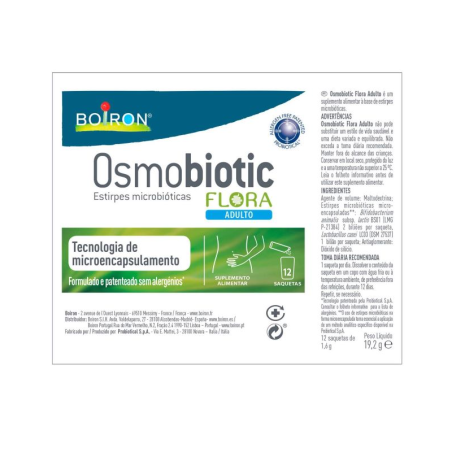 Osmobiotic Flora Adult 12 sobres Osmobiotic Flora Adult 12 sobres