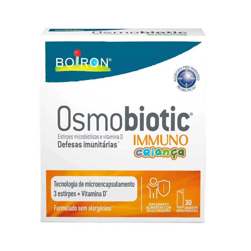 Osmobiotic Immuno Criança 30 saquetas