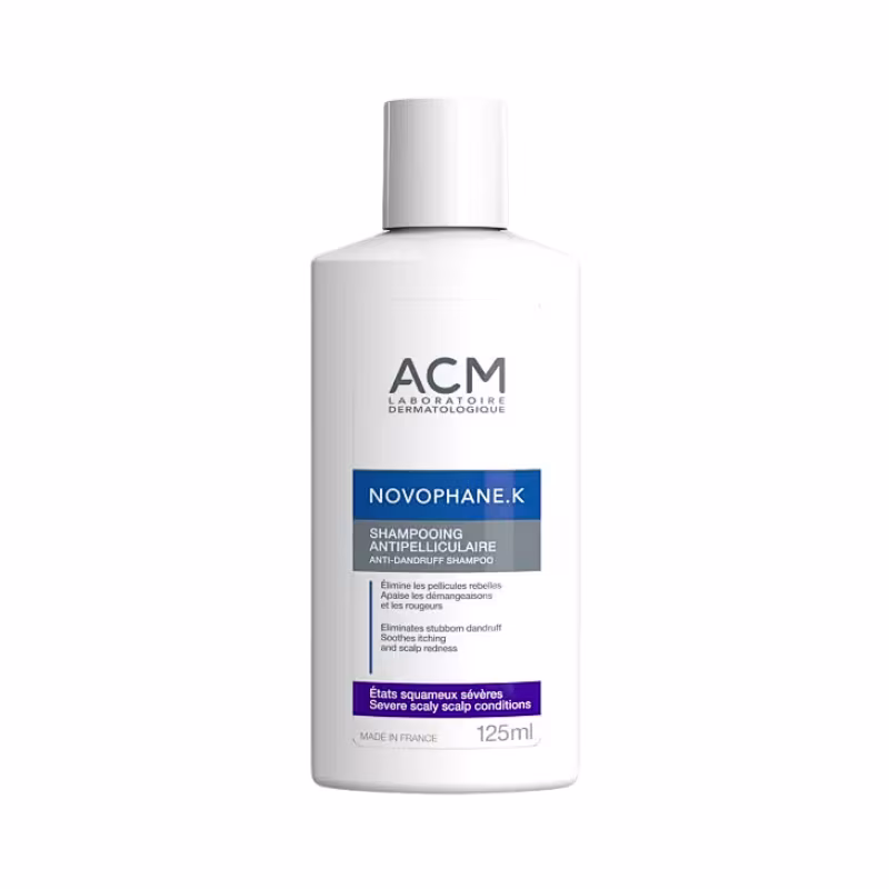 Novophane K Shampoing Antipelliculaire 125ml