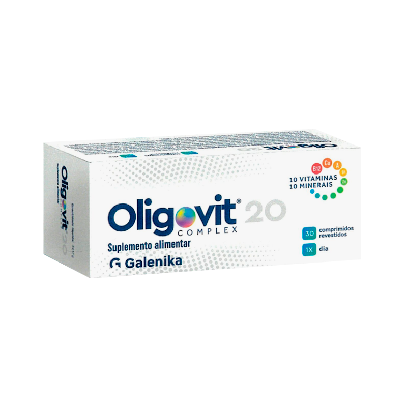 Oligovit 20 Complex 30 comprimidos revestidos