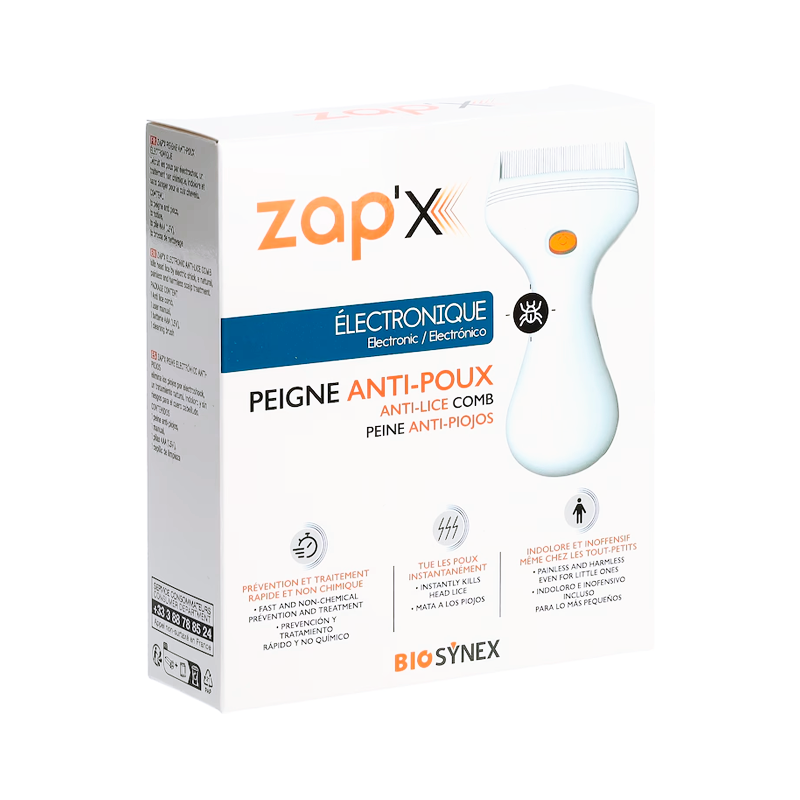 Zap X Pente Eletrónico Antipiolhos