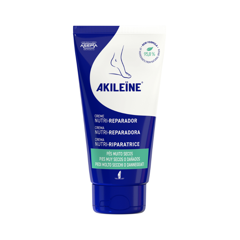 Akileine Crème Nutri-Réparatrice Pieds Très Secs 75ml