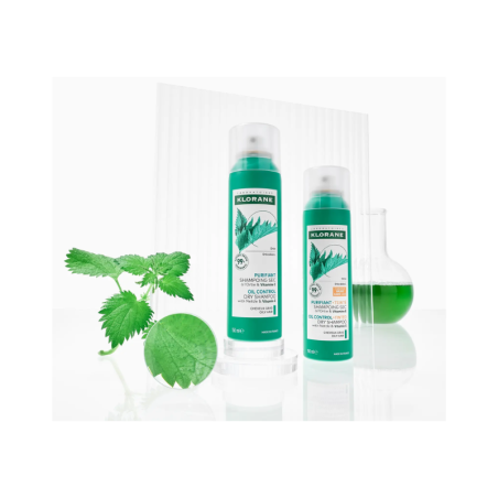 Klorane Champú Seco con Ortiga y Vitamina E con Color 150ml