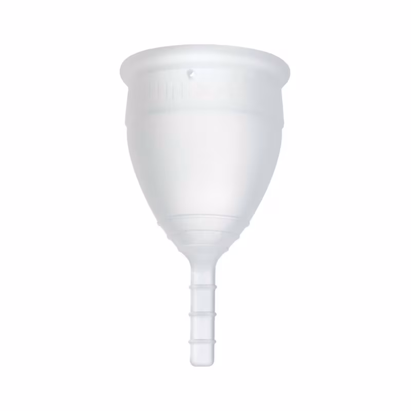 Lunette Copo Menstrual Transparente tamanho 1