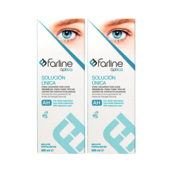 Farline Solução Única para Lentes de Contacto 2x500ml