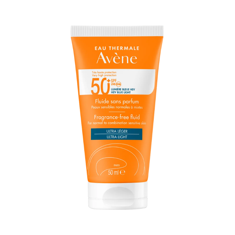 Avène Fluid Sunscreen Fragrance-Free SPF50+ 50ml