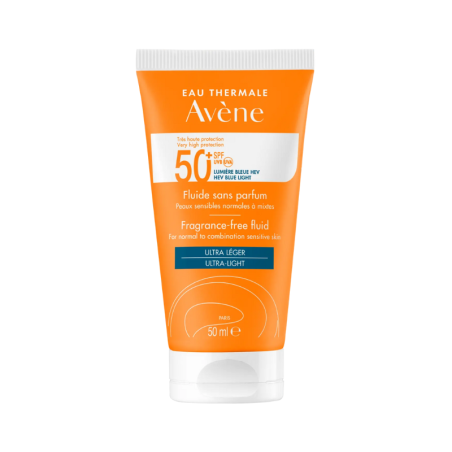 Avène Fluido Solar Sin Perfume SPF50+ 50ml Avène Fluido Solar Sin Perfume SPF50+ 50ml