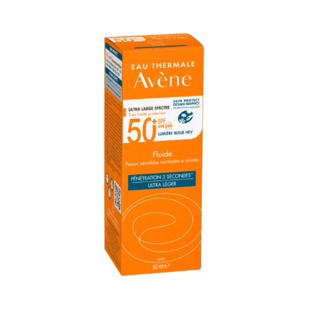Avène Protetor Solar Fluido FPS50+ 50ml Avène Protetor Solar Fluido FPS50+ 50ml