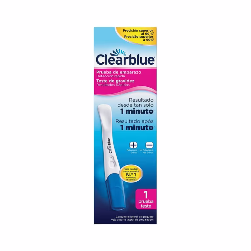 Clearblue Prueba de Embarazo 1 Minuto