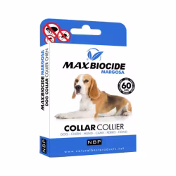 Maxbiocida Coleira Cães Raça Média 60cm