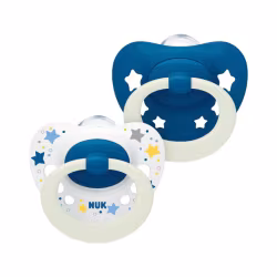 Nuk Signature Night Chupeta 6-18m 2 unidades