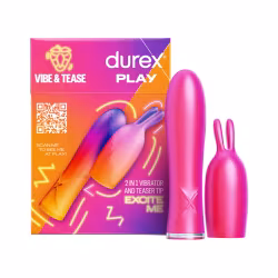 Durex Play Estimulador de Clítoris y Vibrador 2 en 1