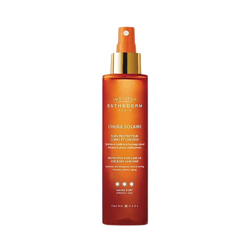 Esthederm L'Huile Solaire Huile Corps et Cheveux Fort 150ml