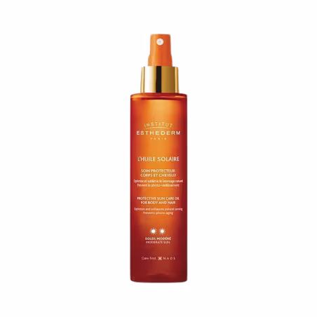 Esthederm L'Huile Solaire Óleo Corpo e Cabelo Moderado 150ml