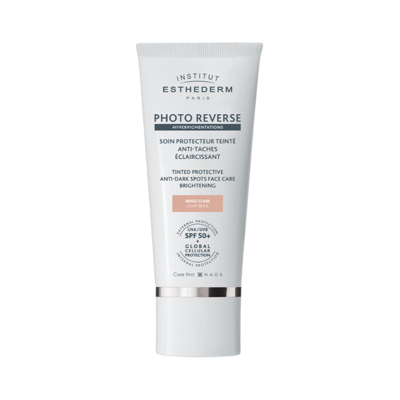 Esthederm Photo Reverse Cuidado Antimanchas com Cor Bege Claro FPS50+ 50ml