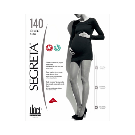 Ibici Segreta 140 Maternity Tights Color 36 Chamois Size 2