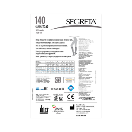 Ibici Segreta 140 Knee-High Compression Socks