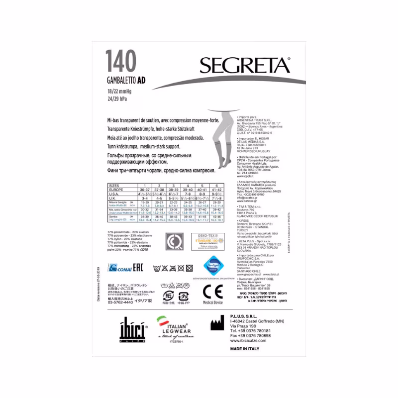 Ibici Segreta 140 Knee-High Compression Socks