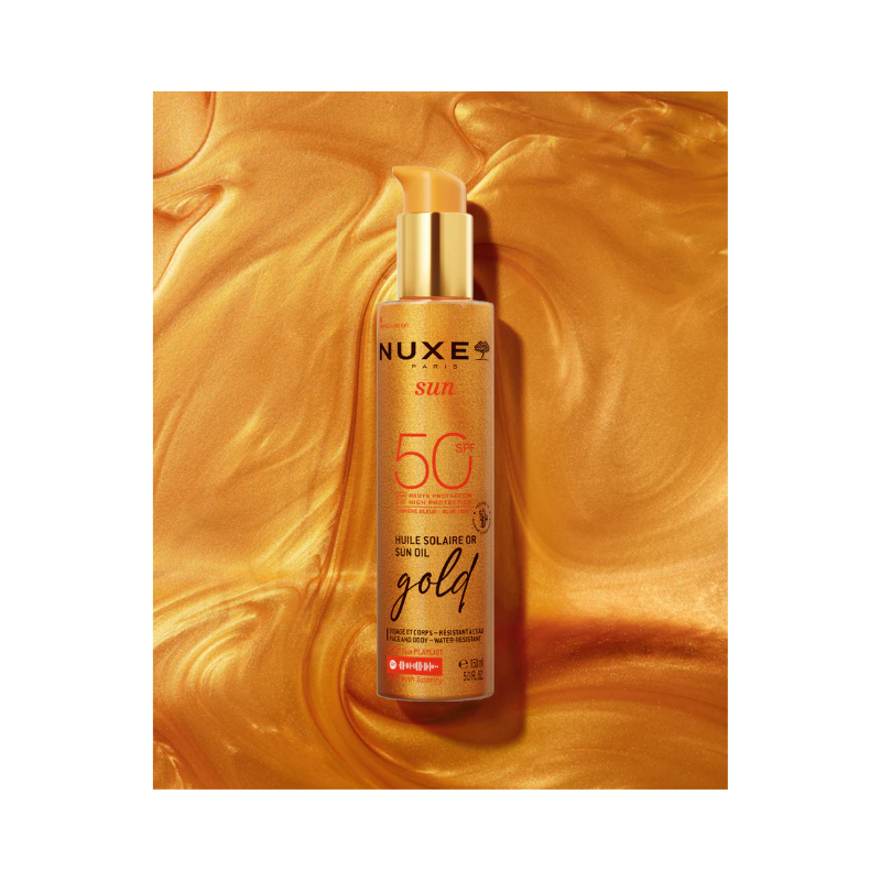 Nuxe Sun Óleo Solar Dourado FPS50 150ml