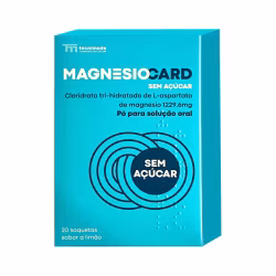 Magnesiocard Sugar Free 1229.6mg Powder for Oral Solution 20 sachets