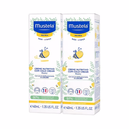 Mustela Crema Nutritiva al Cold Cream 2x40ml