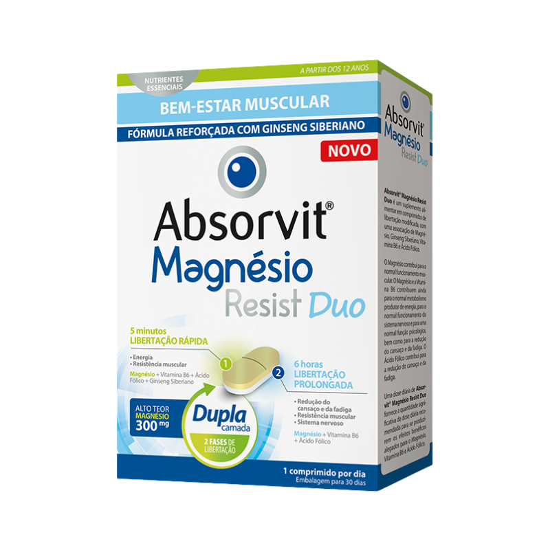 Absorvit Magnesium Resist Duo 30 tablets