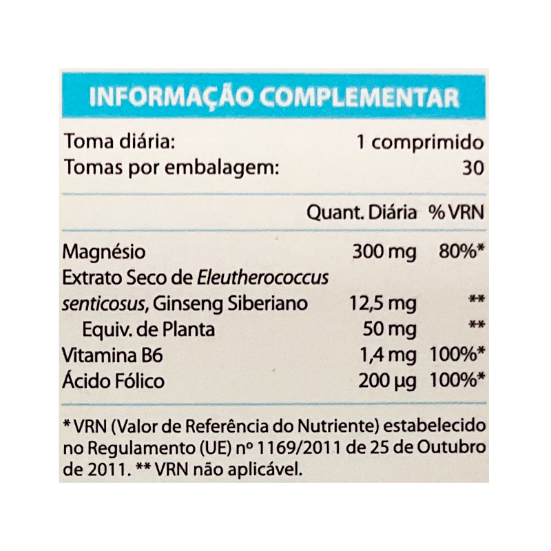 Absorvit Magnésio Resist Duo 30 comprimidos