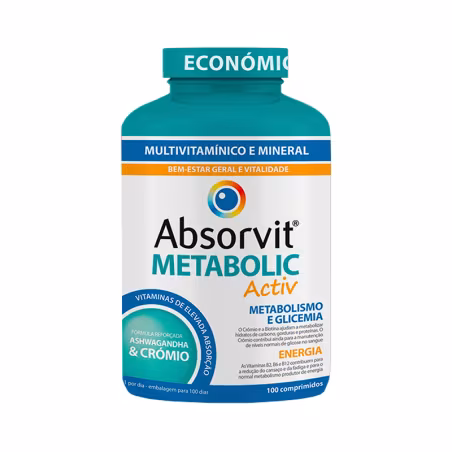 Absorvit Metabolic Activ 100 comprimidos
